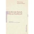 Deutsche Lyrik vom Barock bis zur Goethezeit. Interpretationen