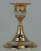Brass Candle Holder - Brass 4 Mother of Pearl Inlay Taper