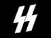 Nazi SS Thunderbolt Flag