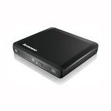 Lenovo 0A33988 Slim USB Portable DVD Burner - Disk drive - DVD±RW (±R DL) / DVD-RAM - Hi-Speed USB - external - black - for ThinkPad Edge E13X, ThinkPad T430, T530, ThinkPad Tablet 2, ThinkPad X1 Carbon, X13X, X230