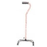 Drive Medical Walking Quad Canes With Large Base Foam Rubber Grip Desert Sky - 1 ea
