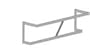 John Boos - Commercial John Boos 72in L Wall Mount Double Bar Pot Rack