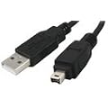 USB A to Firewire 1394 4Pin Male Camera Cable Lead 1.5m