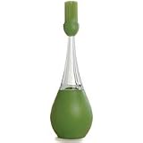 iSi Basics Silicone Standing Baster with Brush, Wasabi