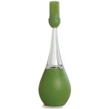 Click here to buy iSi Basics Silicone Standing Baster with Brush, Wasabi by iSi.