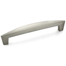 Amerock BP27017-G10 Creased Bow Pull 128 mm Center, Satin Nickel by Amerock