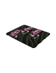 Patterned iPad Clip On Case - Genuine Painted Stingray Skin Leather