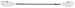 Carlisle Magic Nylon Kayak Paddle - Nylon Blades/Aluminum Shaft