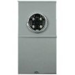 G E 200 AMP Outdoor Meter Socket Main Breaker Load Center