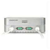 USB Miniview KVM Switch with Cables & Audio