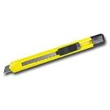 Stanley Tools 10-131P Snap Off Utility Knife 9 Mm - Yellow (Pack of 60)