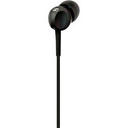 Sennheiser CX 250 Contouted Grip In-Ear Headphone with Volume Control as well as Carrying Case (Black)