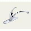 Delta B1310LF Foundations Core-B Single Handle Kitchen Faucet Chrome