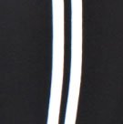 Double Line Full Length Leggings (Medium, Black)