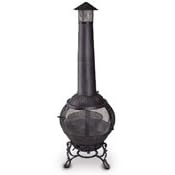 Surrond Style Chimenea - Black by Chimineas