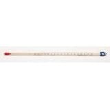 Thermo Scientific Safety Red-Spirit Thermometer, Student, Partial Immersion, Double Scale