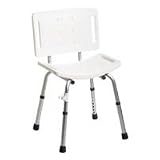 Guardian Easy Care Shower Chair with Back - 1 ea
