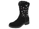 Nina Kids Two Step Cowgirl Boot (Toddler/Youth | Cowboy Boots Black Suede