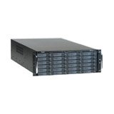 Overland Storage REO 9000 VTL - Hard drive array - 6 TB - rack-mountable - Serial ATA-150 - HD 500 GB x 12 - RAID 0, 5 hot spare - Gigabit Ethernet / Fibre Channel - 5U