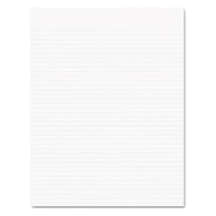 Recycled Glue Top Pads, Narrow Rule, Ltr, WE, 50-Sheet Pads, 1 Dozen