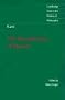Kant: The Metaphysics of Morals (Cambridge Texts in the History of Philosophy)