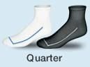 Feetures Light Men's / Women's Quarter Socks, Pair