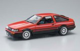 DISM 1/24 カローラレビン (AE86) 後期型 ( 赤/黒ツートン )