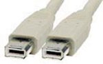 2m IEEE1394 Firewire cable (6 pin plug to 6 pin plug)