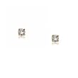 1/5th Carat Diamond Stud Earrings 14KT Yellow Gold