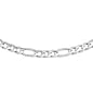 14kt. White Gold, 20" Figaro Neckchain