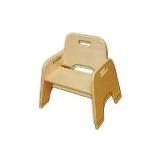 6" Wooden Toddler Seat - 2pk