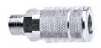Amflo C7A 3/8 x 1/4 Male Steel Automotive Standard Series Type G Couplers