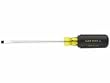 Klein 605-6 1/4" Cabinet-Tip Screwdriver - 6" Heavy-Duty Round-Shank
