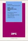 MAK- und BAT- Werte- Liste 2000 (Mak - Werte - Liste Dfg)