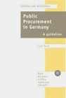 Public Procurement in Germany: A Guideline