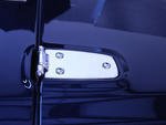 Rugged Ridge Stainless Steel Trim Accessories Hood Accessories Jeep Wrangler 1997 to 2006 (TJ)(Also Fits Wrangler Unlimited) Hood Hinges