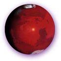 1" Mars Marble Set of 5