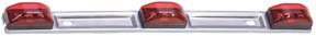 Wesbar Light Bar LED with Red Lens