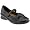 Black Madras Black Gloss Leather