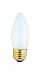 Bulbrite 406025 - 25ETF/3 - 25 Watt Frosted Torpedo Light Bulb, Medium Base