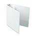 UNIVERSAL OFFICE PRODUCTS Round Ring Economy Vinyl View Binder, 2in Capacity, White