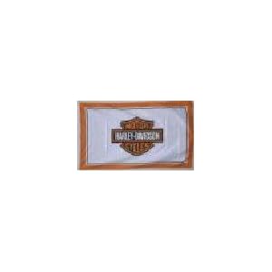 NEOPlex 3' x 5' Harley Davidson Shield White Flag