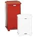 Step-On Trash Can, Steel, Defenders, 12 Gallon, Red URIST12ERDPL