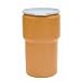 Eagle 1610 Lab Pack Drum with Plastic Lever-lock, 14 Gallon, 15" Top OD x 26-1/2" Height, Yellow
