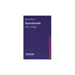 Sammlung Metzler, Bd.72, Runenkunde