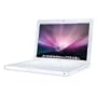 Certified Pre-Owned MacBook Intel Core 2 Duo/2.0 GHz, 1024 MB of RAM, 80 GB internal drive, internal SuperDrive, no modem installed, Airport Extreme and Bluetooth installed, 13.3" TFT glossy display- white case, OS CD is not included, OS 10.4.9 installed