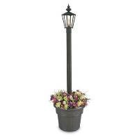 Patio Living 00550 Islander Citronella Flame Planter Lantern (Black)