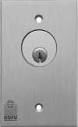 ROFU 9202 Pneumatic Time Delay Mode Key Switch 6A/250VAC Dark Anodized Bronze Finish Cover Plate