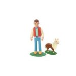 Britains 40866 - Tractor Tom - Matt & Riff