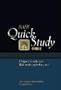 NASB Quick Study Bible: Making Bible Study Easy